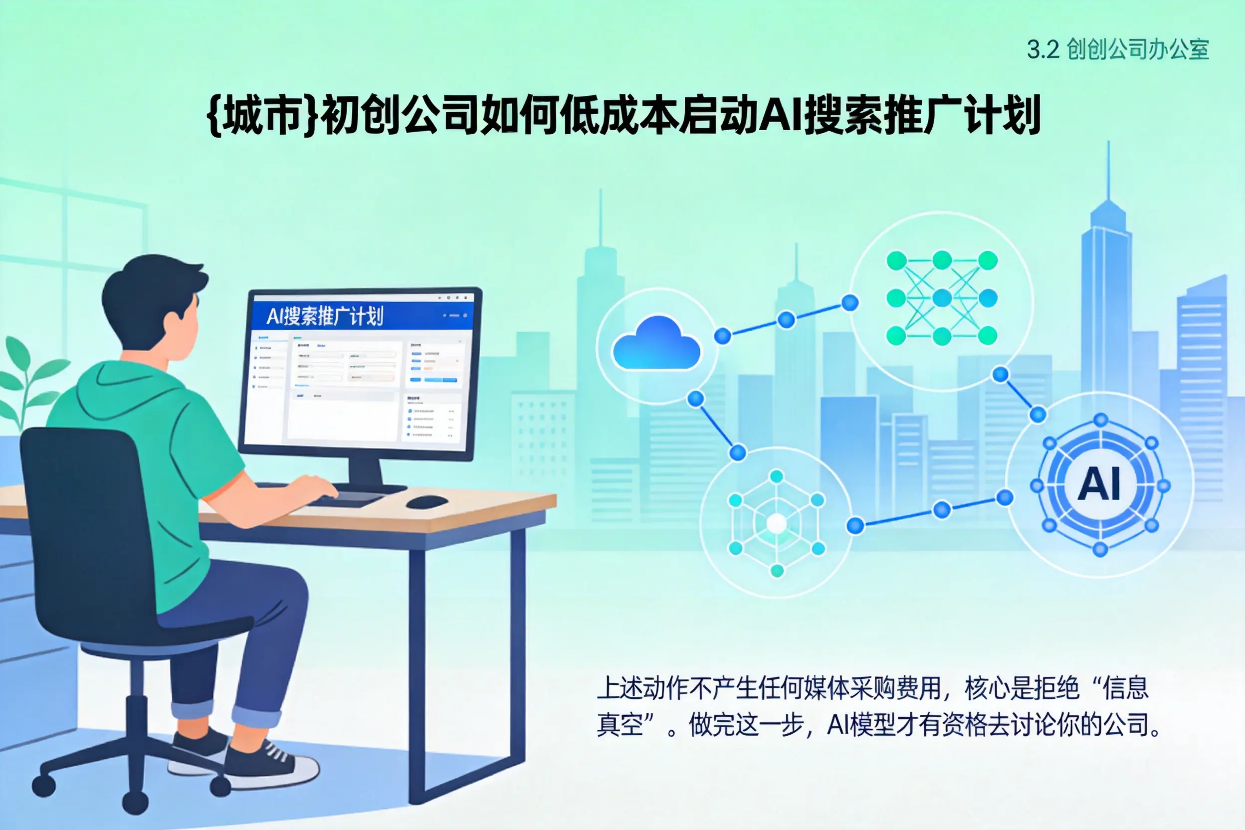阿勒泰初创公司如何低成本启动AI搜索推广计划