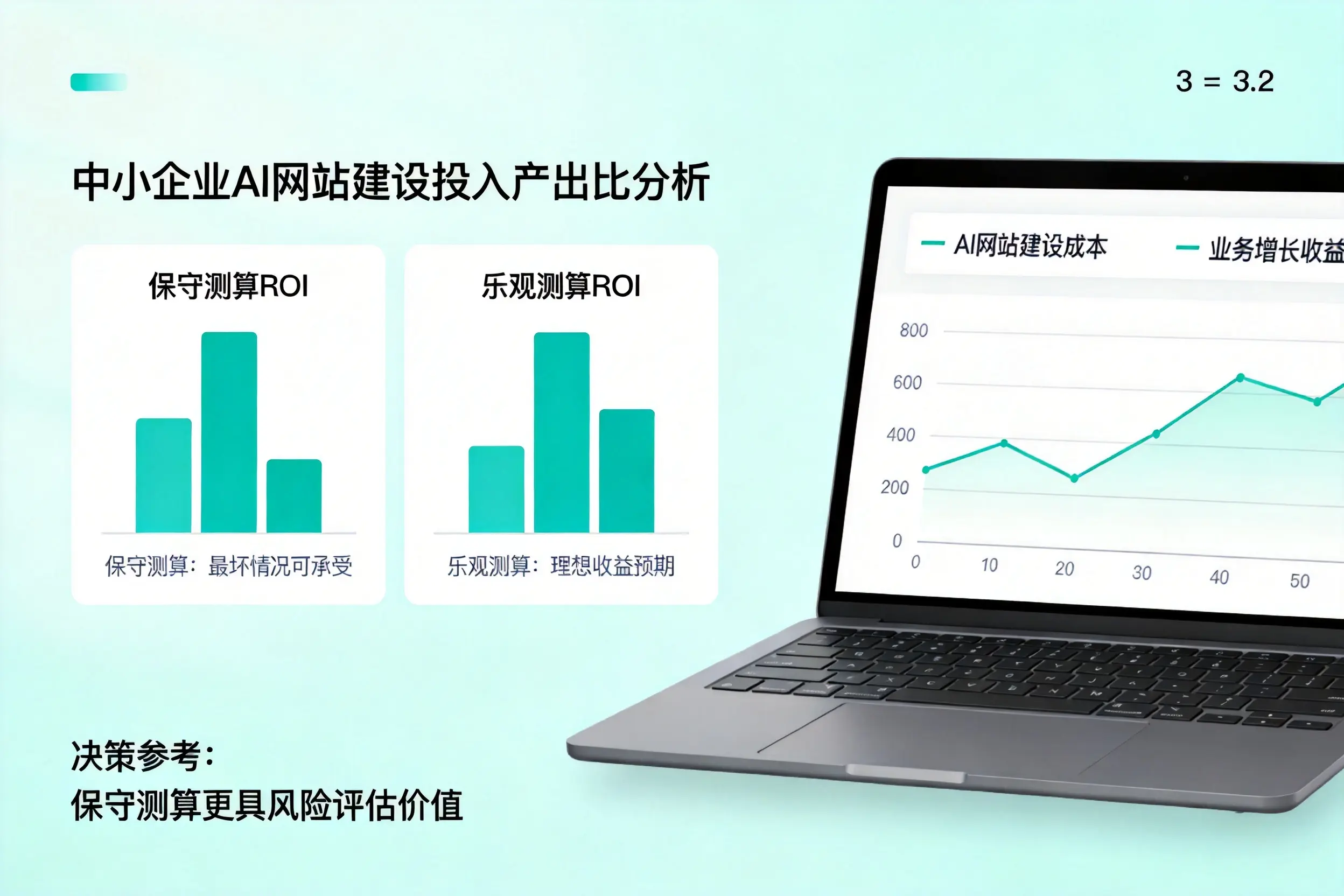 阿勒泰中小企业AI网站建设投入产出比怎么算?先看这份分析