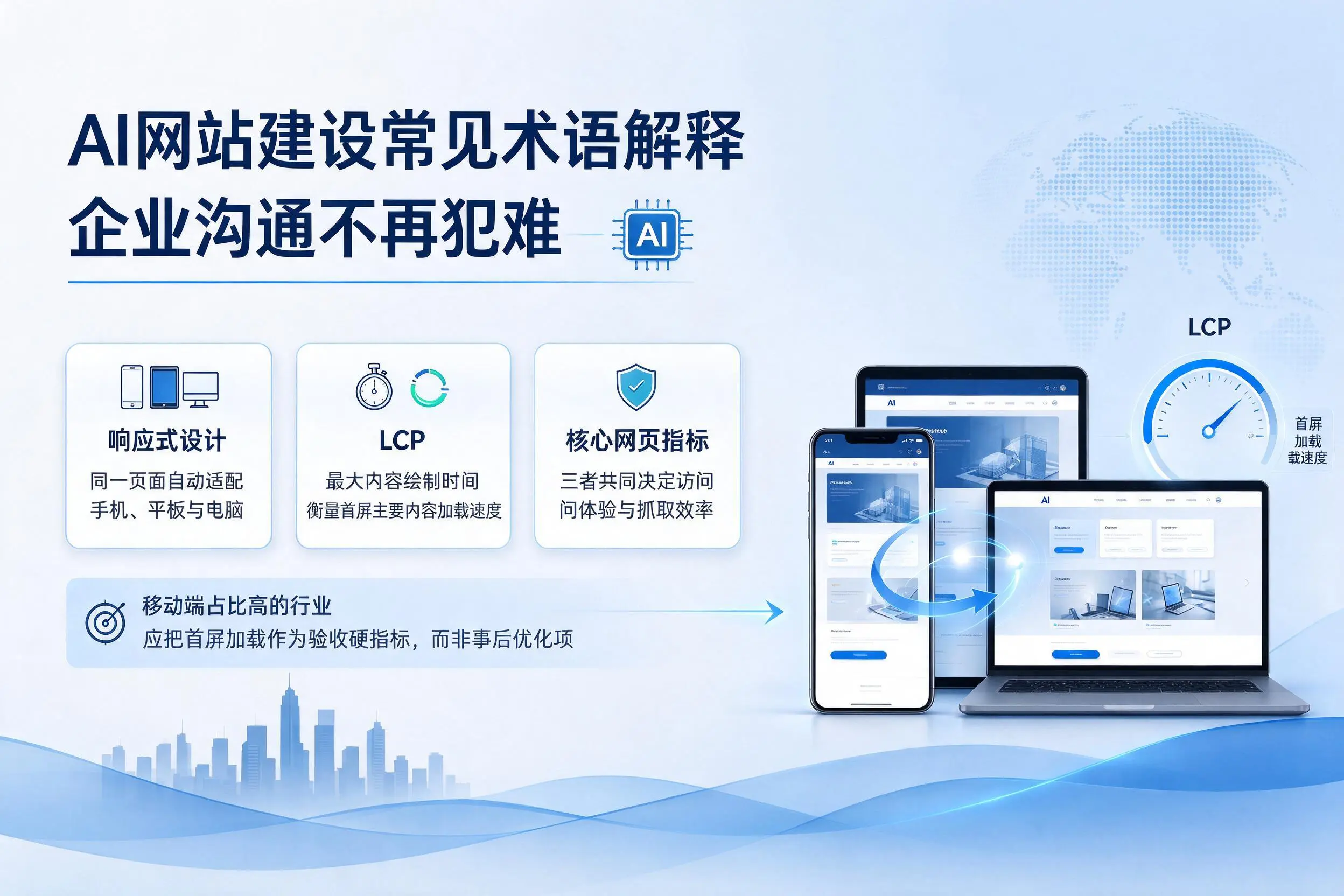 AI网站建设常见术语解释，阿勒泰企业沟通不再犯难
